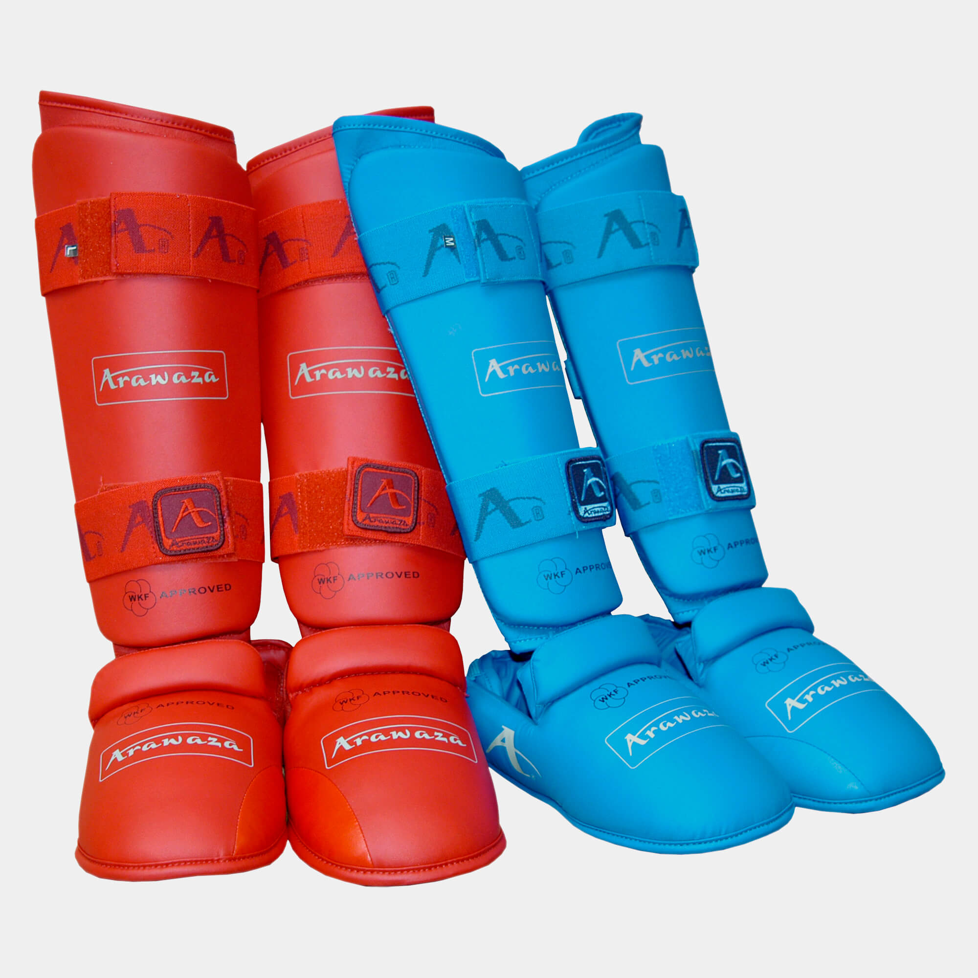 Arawaza WKF approved Shin pad & Removable instep pad Arawaza SA
